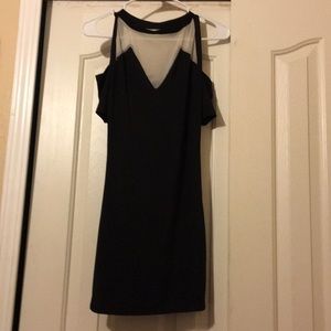 Cold shoulder dress